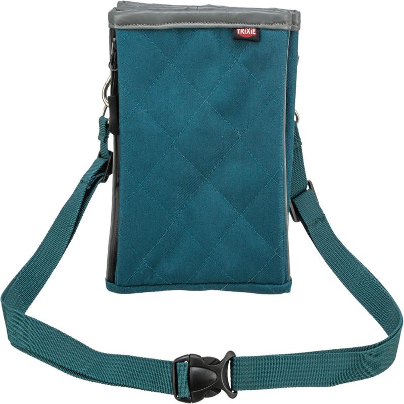 Trixie Twin snack bag, 15 x 18 x 2.5 cm, petrol