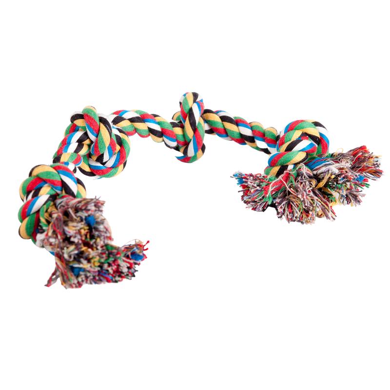 Dingo Colorful Rope with 4 knots