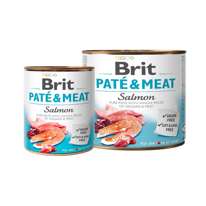 BRIT PAT & MEAT SALMON