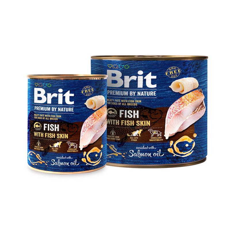 Brit Premium Fish with Fish Skin