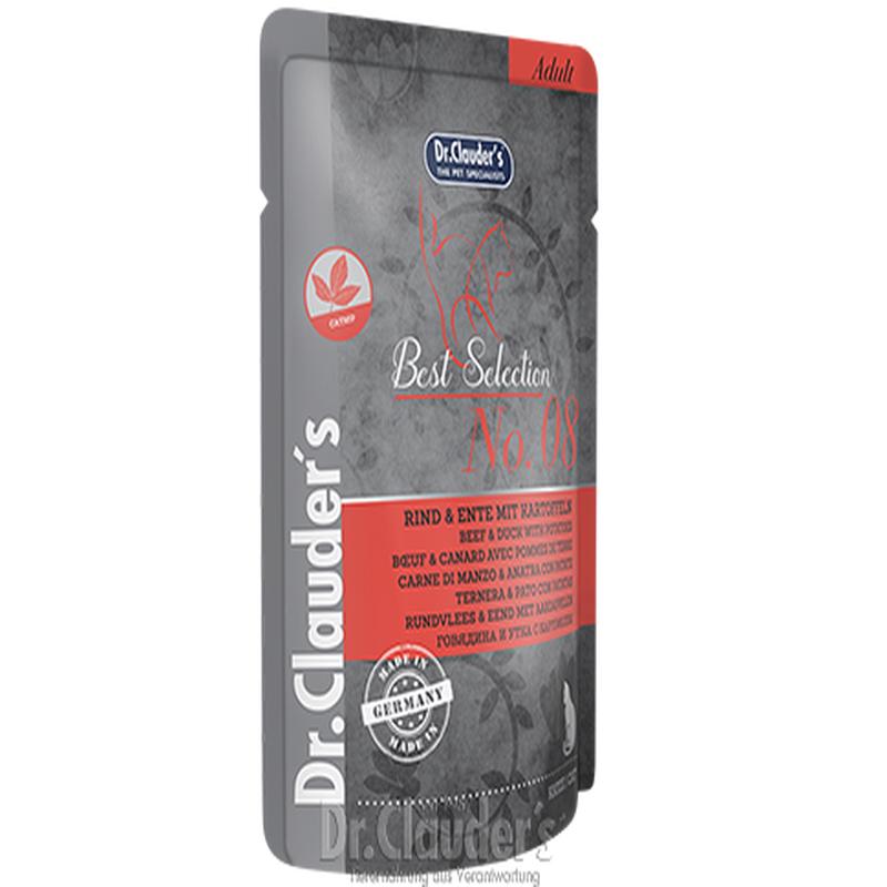 Dr. Clauder's Best Selection No 8: Beef & Duck with potatoes