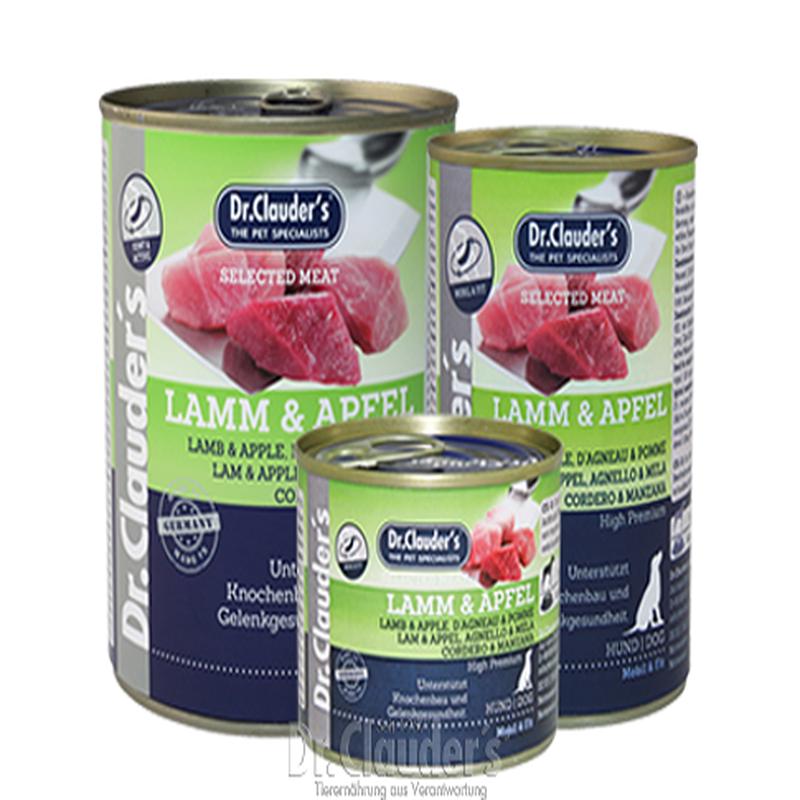Dr. Clauder's Selected Meat: Lamb & Apple
