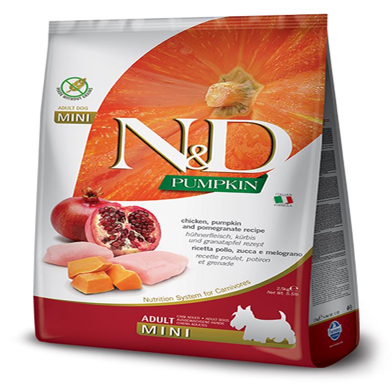 Farmina N&D Pumpkin Adult Mini Chicken & Pomegranate