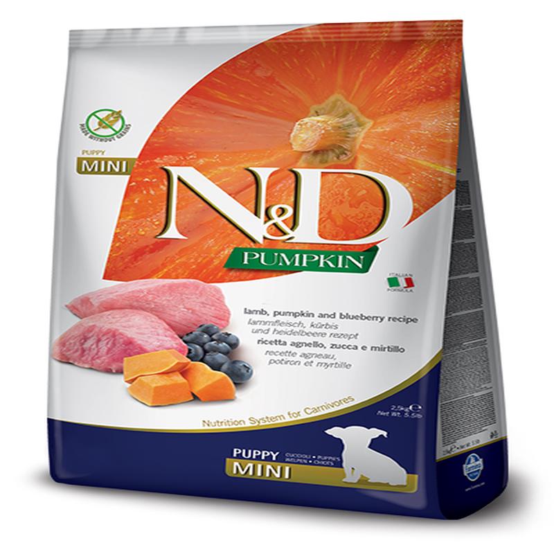 Farmina N&D Pumpkin Puppy Mini Lamb & Blueberry