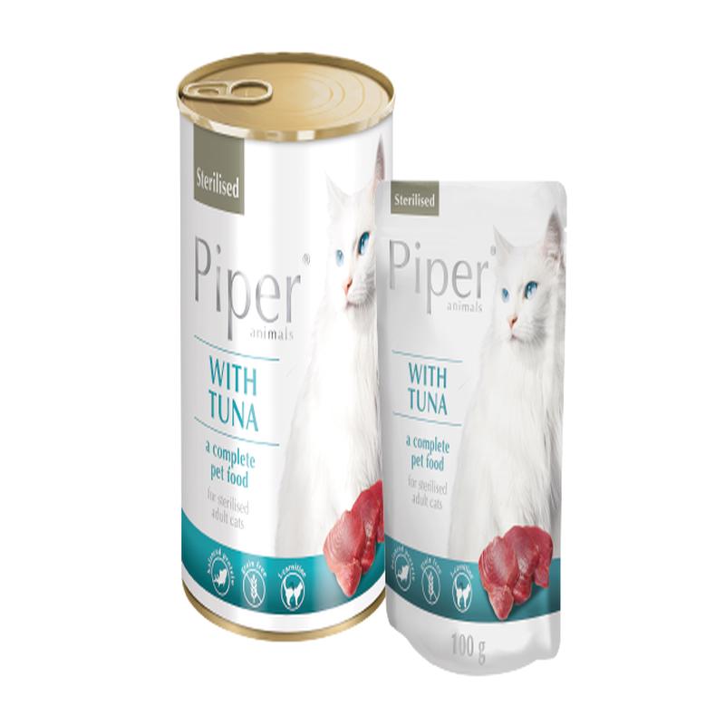 Piper Cat With Tuna Sterilised Wet Food