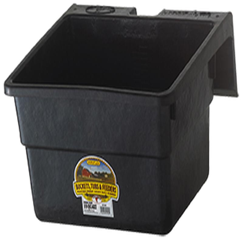 18-Qt Rubber Hookover Horse & Livestock Feeder