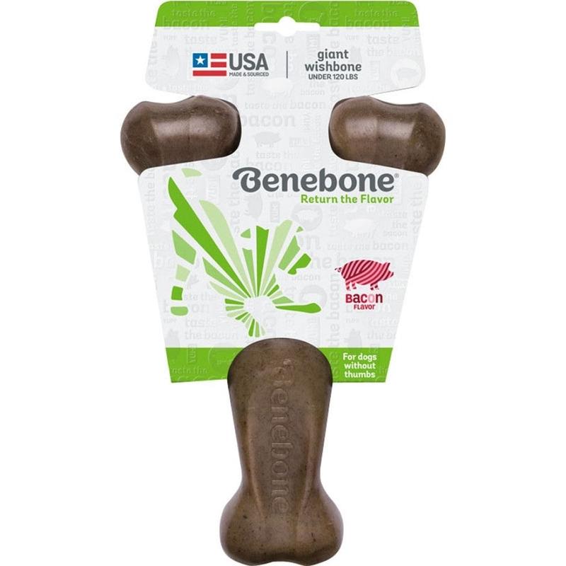 Benebone Bacon Wishbone Dog Chew