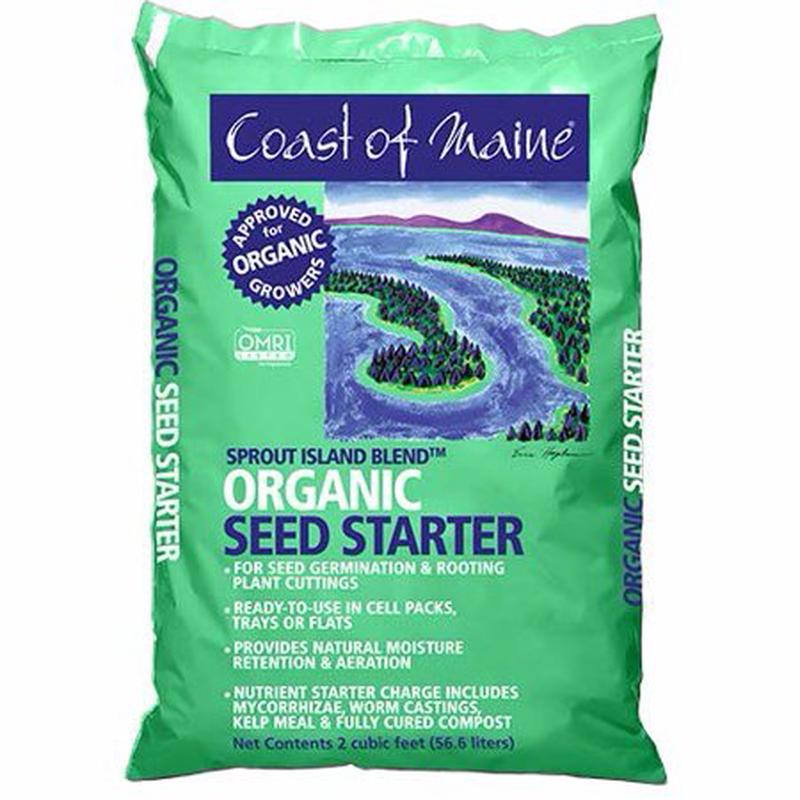 Com Sprout Island Seed Starter Mix, 2 Cubic Feet