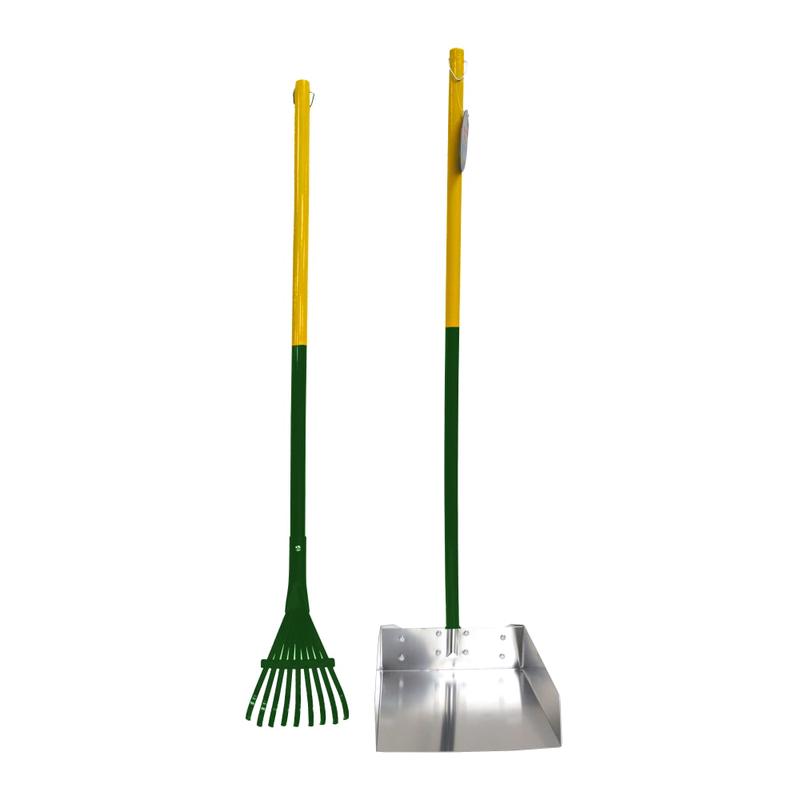 Dog Rake & Scooper Set for Pet Waste Pick-Up Large