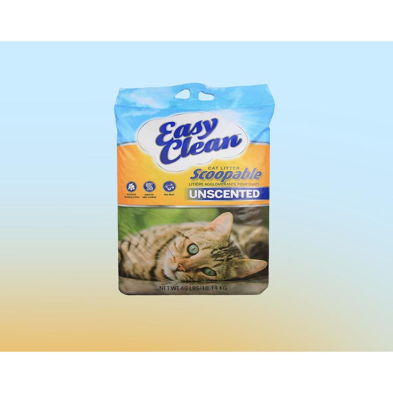 EasyClean Unscented Clumping Cat Litter Natural Odor Control