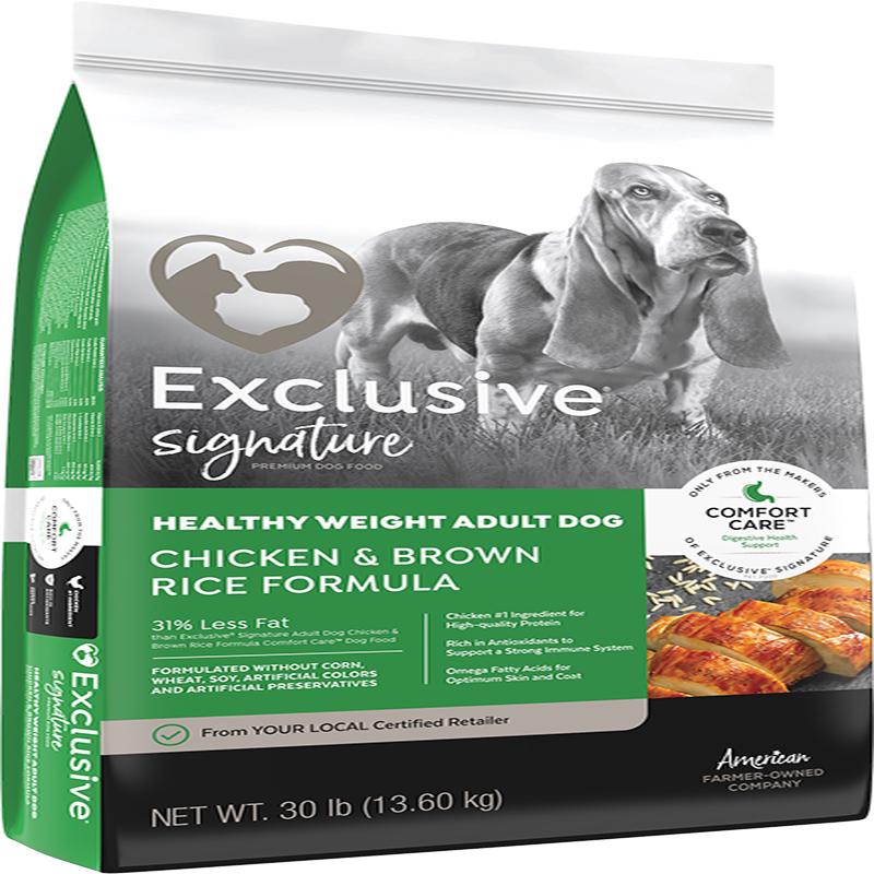 Exclusive Healthy Weight Dry Dog Food