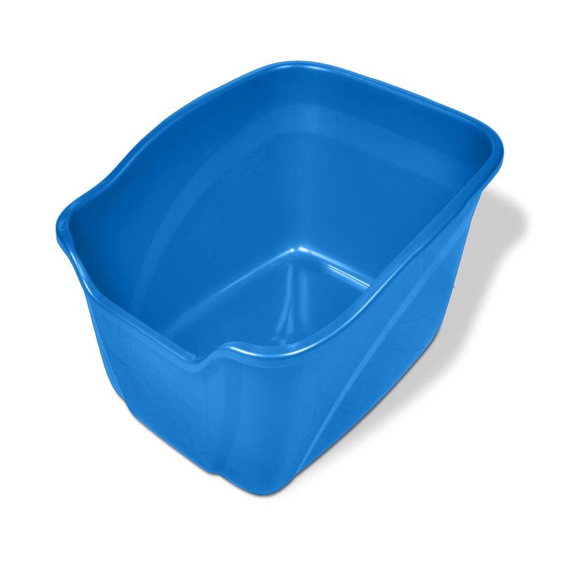Giant High-Sides Cat Litter Pan Odor-Resistant, Easy-Clean Litter Box