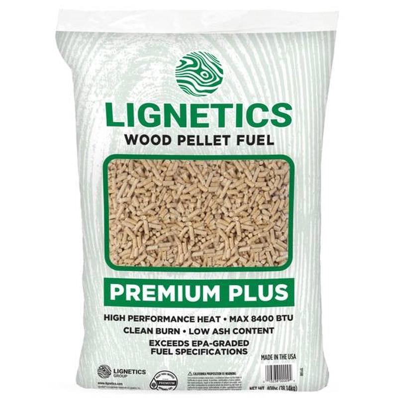 Lignetics Premium Hardwood Wood Heat Pellets