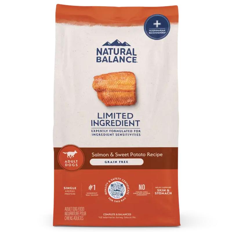 Natural Balance Salmon & Sweet Potato Grain Free Recipe