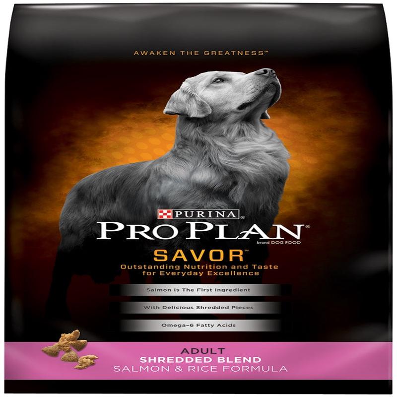 Purina Pro Plan Savor Salmon and Rice Adult Dry Dog Food