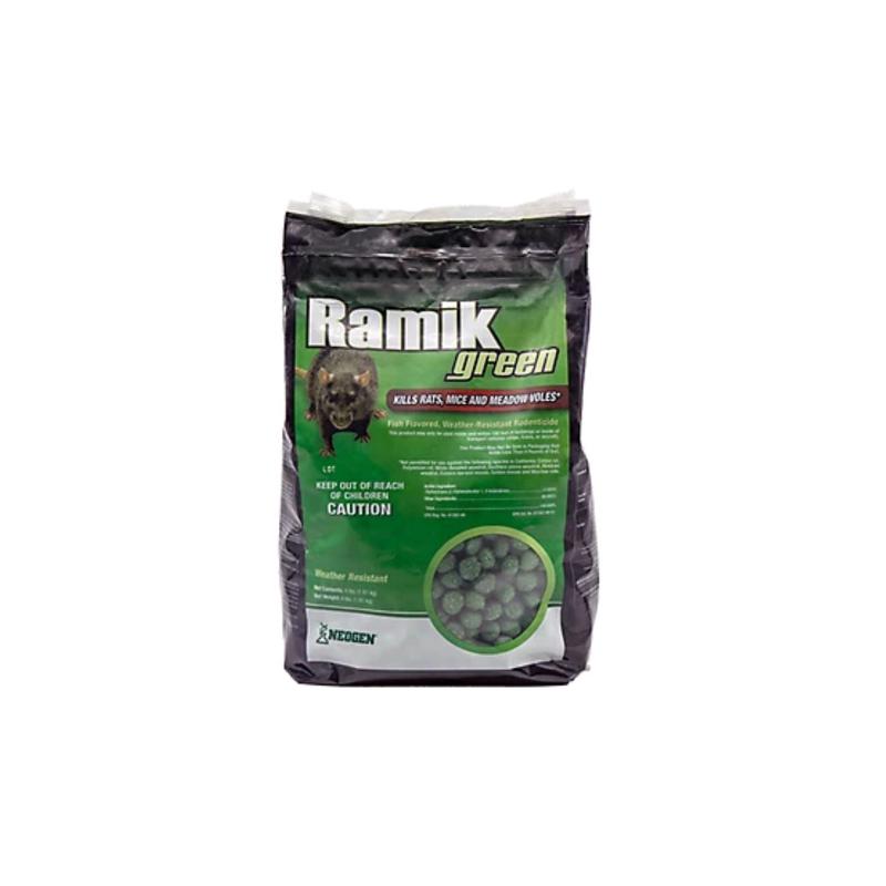Ramik Green Rodenticide Bait 4lb.