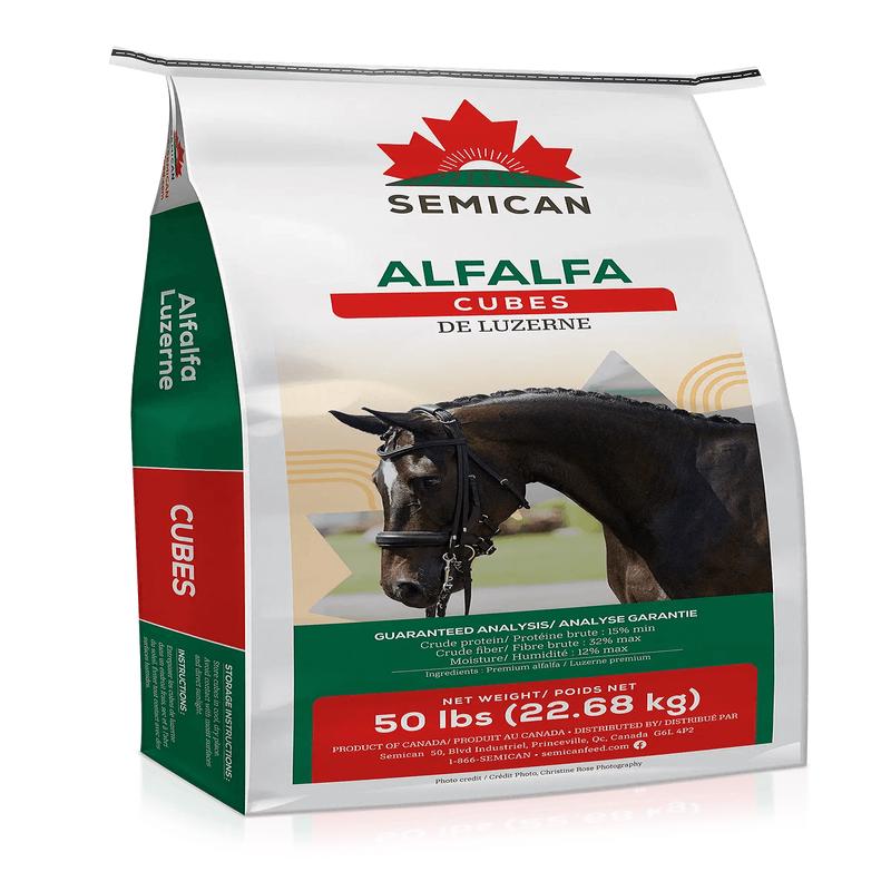 Semican Alfalfa Cubes Horse Feed