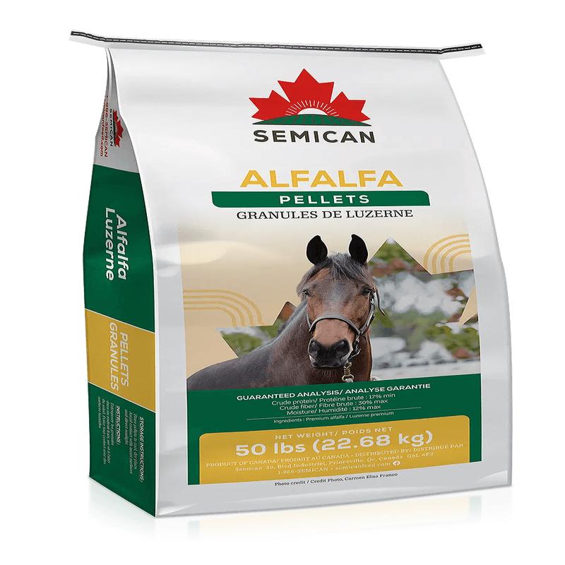 Semican Alfalfa Pellets Horse Feed