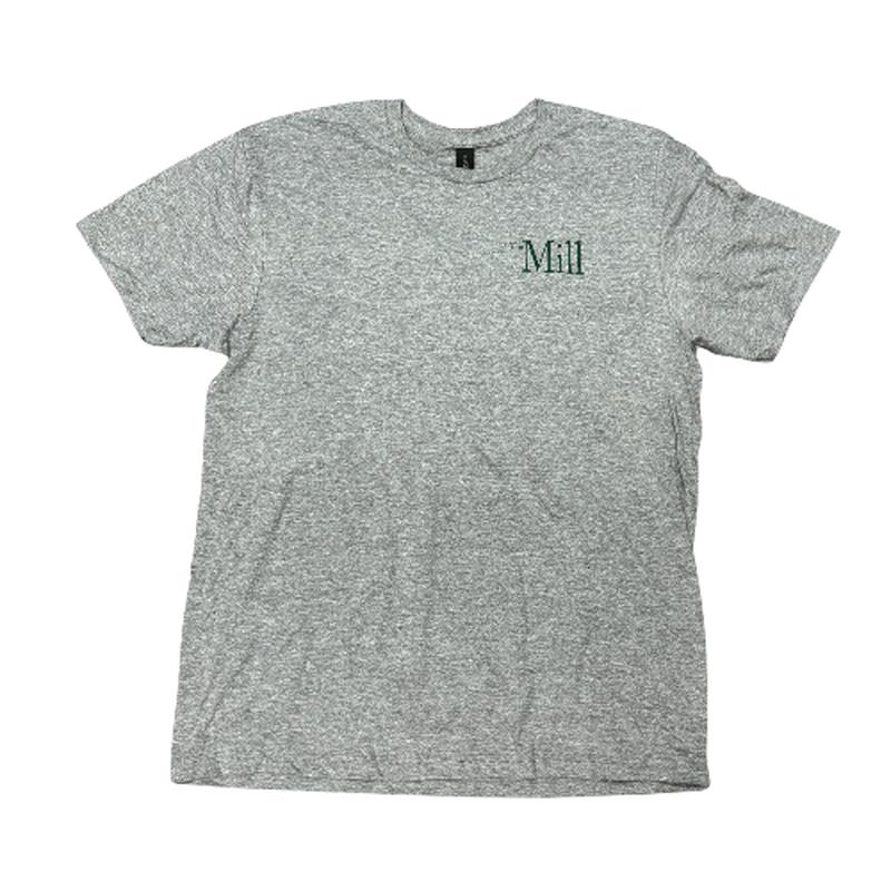The Mill Gray Branded T-Shirt