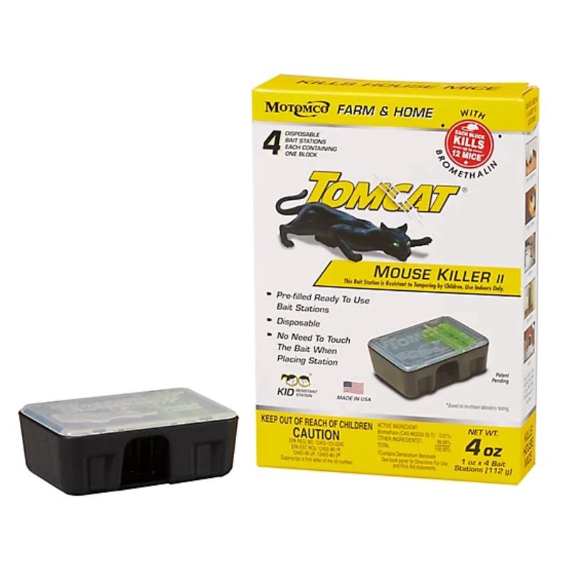 TomCat Disposable Bait Station with Bait Four-Pack