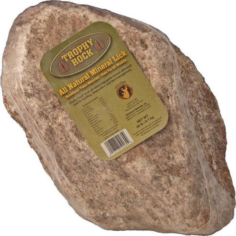 Trophy Rock All Natural Mineral Lick for Deer