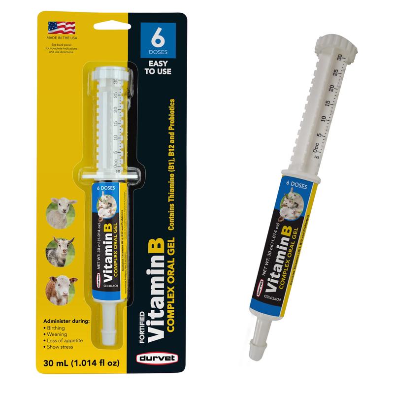 Vitamin B Complex Oral Gel for Goats, Sheep and Calves