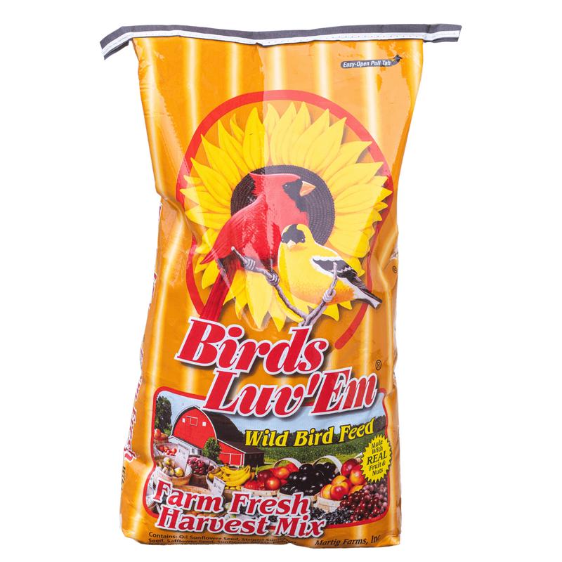 Birds Luv 'Em Farm Fresh Harvest Mix Wild Bird Seed Blend