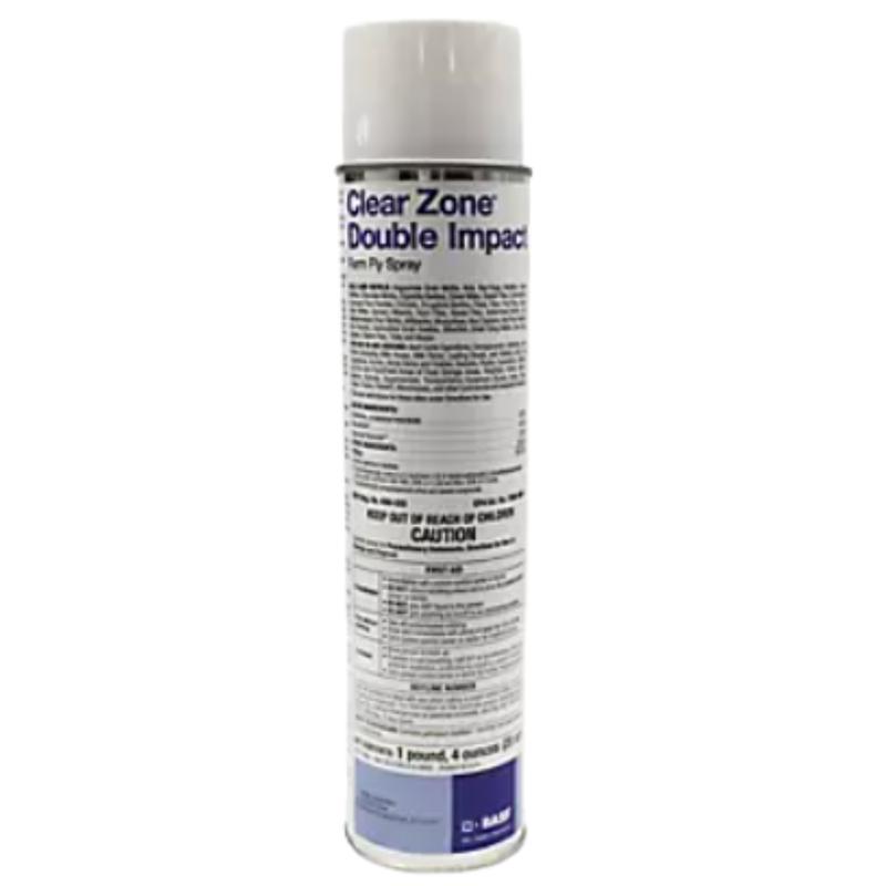 Clear Zone Double Impact Aerosol Fly Spray