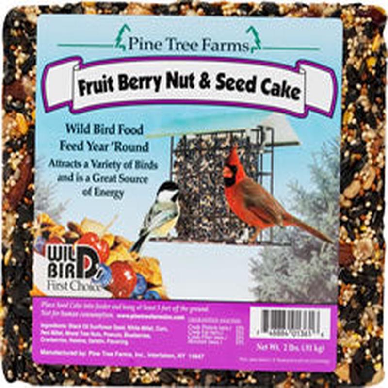 Fruit Berry Nut & Seed Cake 2 lbs Bird Feed