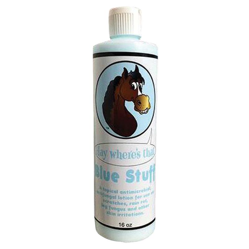 Hay, Where's That Blue Stuff Horse Antifungal and Antibacterial Lotion 16 oz.