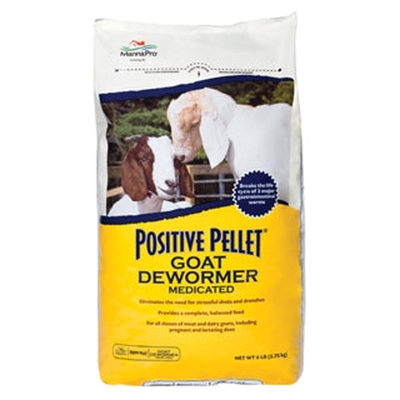 Manna Pro Positive Pellet Goat Dewormer Medicated