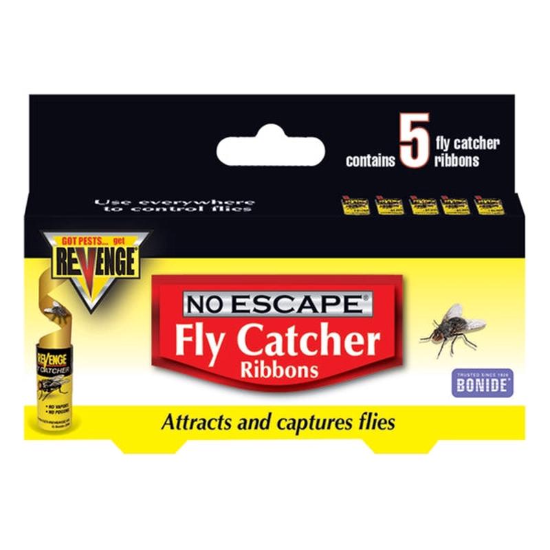 Revenge No Escape Fly Catcher Ribbons 5 Pack