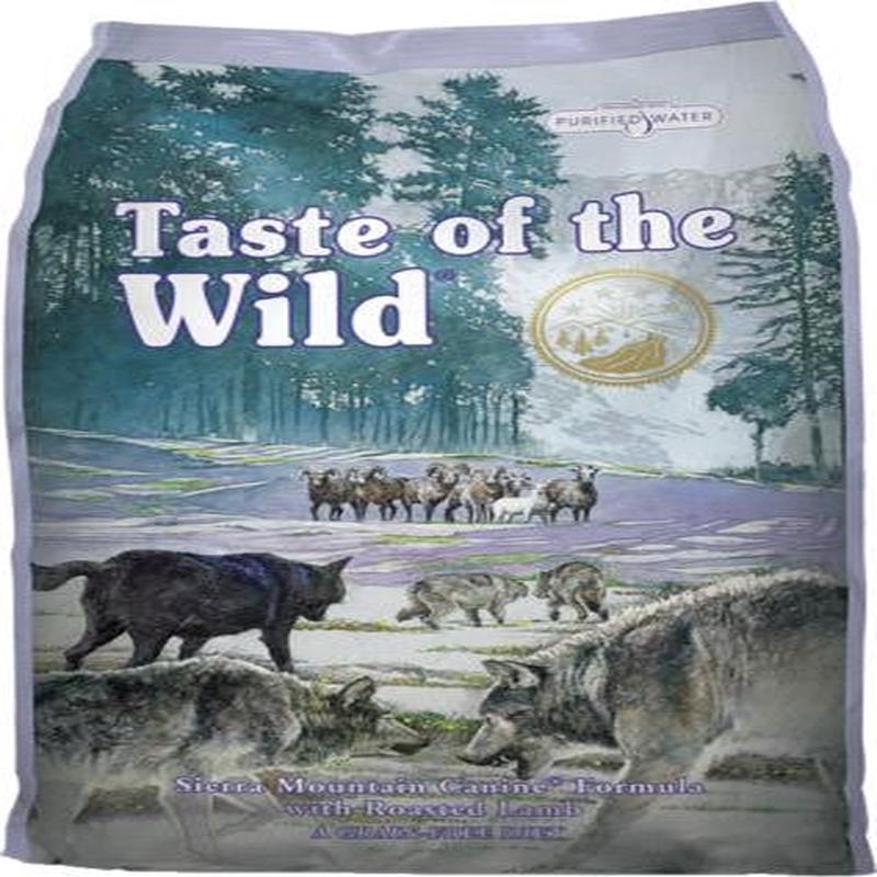 Taste of the Wild Sierra Mountain Canine Formula with Roasted Lamb
