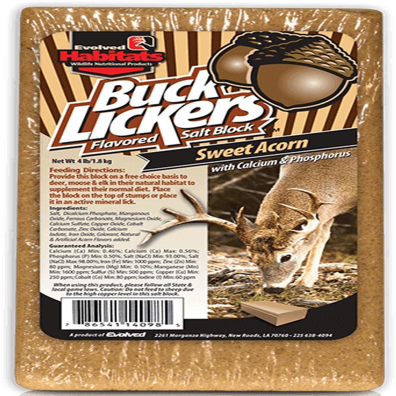 Buck Lickers Sweet Acorn Deer Mineral Brick