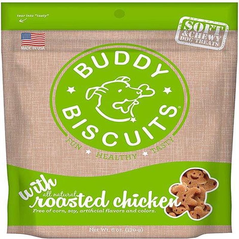 Buddy Biscuits Roasted Chicken Soft and Chewy Dog Treats
