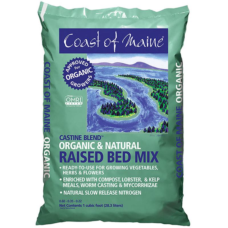 Coast of Maine Castine Blend Organic and Natural Raised Bed Mix