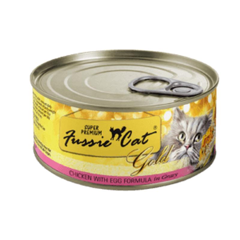 Fussie Cat Chicken with Egg Formula in Gravy Canned Food