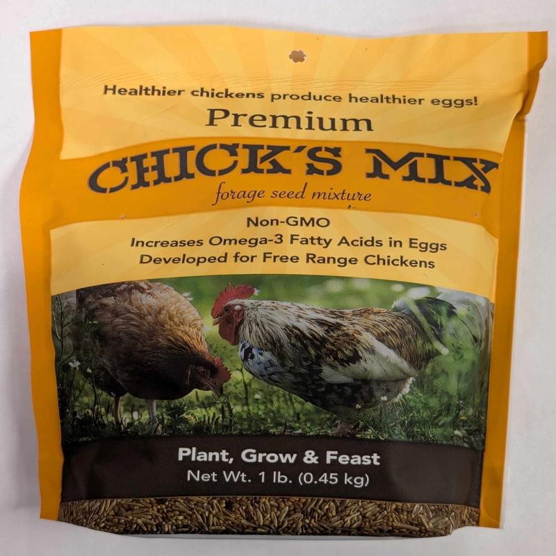 Premium Chick's Mix Forage Seed Mixture