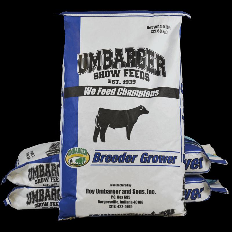 Umbarger Show Feeds Breeder/Grower Show Cattle Feed