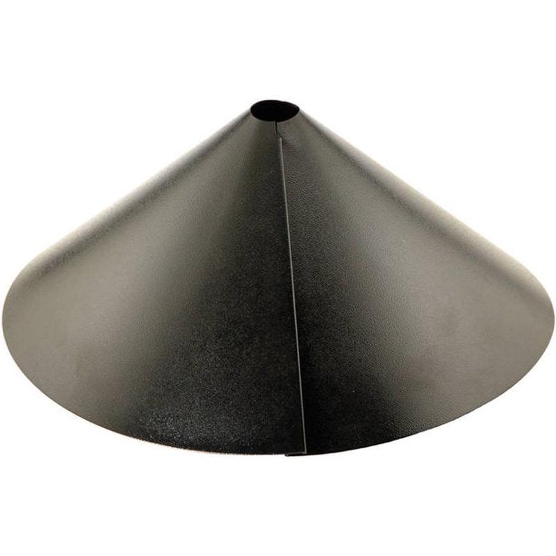 Audubon 18" Black Wrap-Around Metal Squirrel Baffle