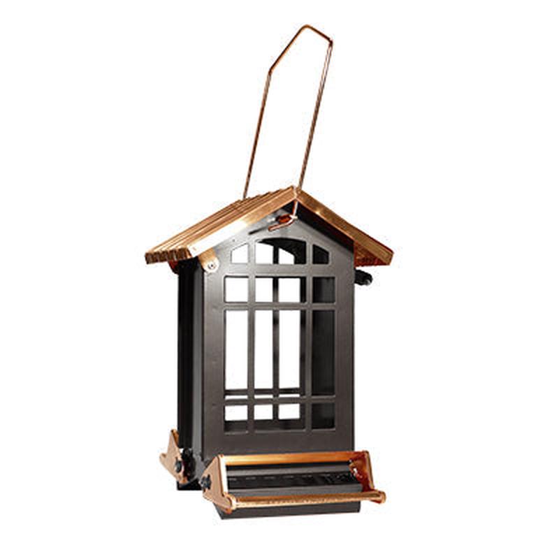 CopperTop Chateau Squirrel-Resistant Bird Feeder