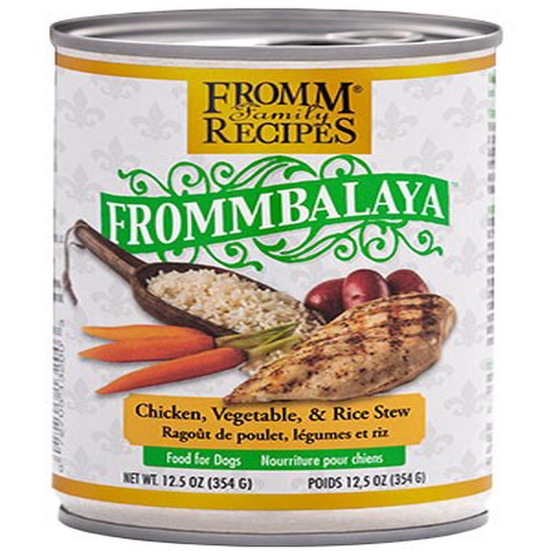 Frommbalaya Chicken, Vegetable, and Rice Canned Stew Dog Food