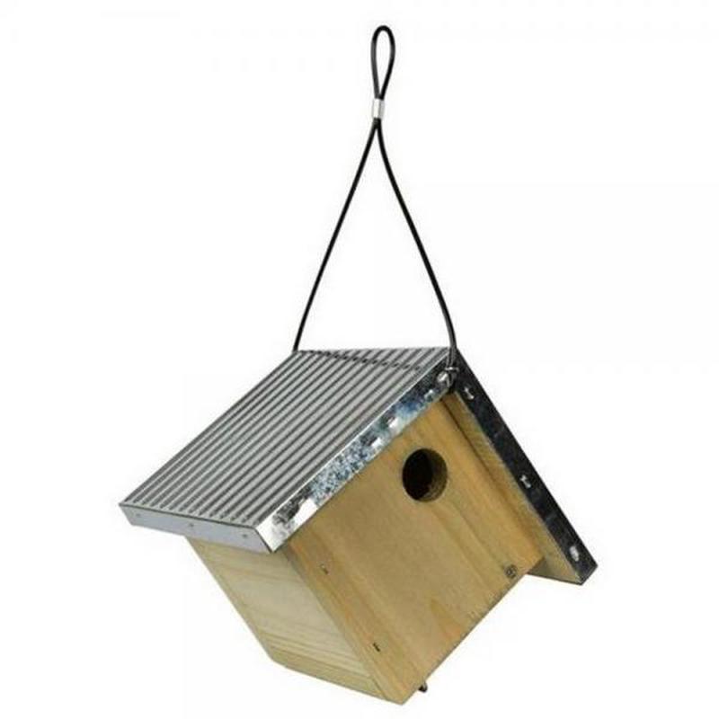 Galvanized Weathered Wren Bird House