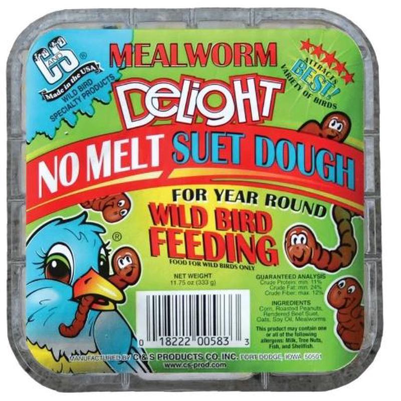 Mealworm Delight No Melt Suet Dough