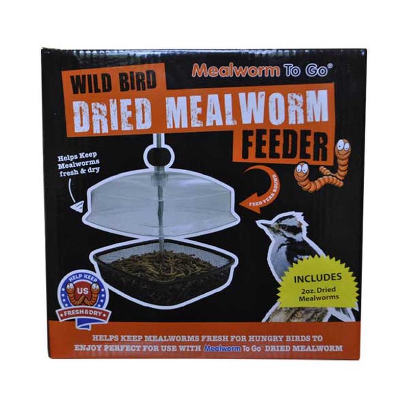 Mealworm To Go Dried Mealworm Feeder