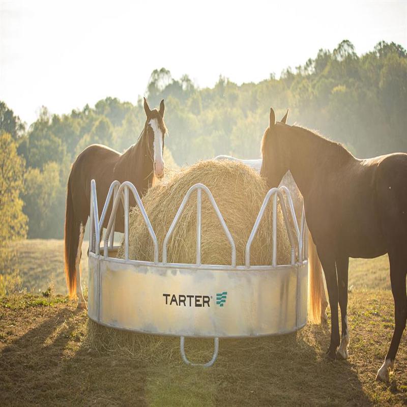 Tarter Equine Pro Galvanized Horse Hay Feeder
