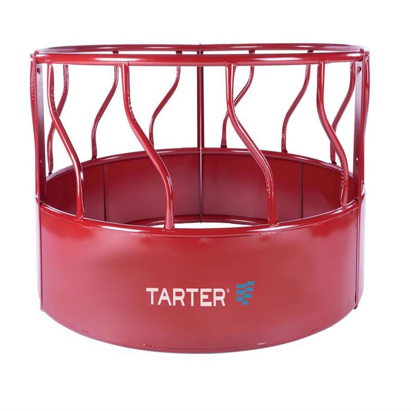 Tarters Titan Cattle Round Bale Feeder with Hay Saver