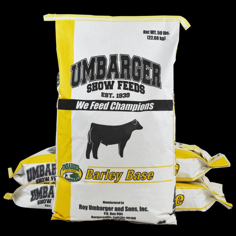 Umbarger Show Feeds Barley Base Show Cattle Feed