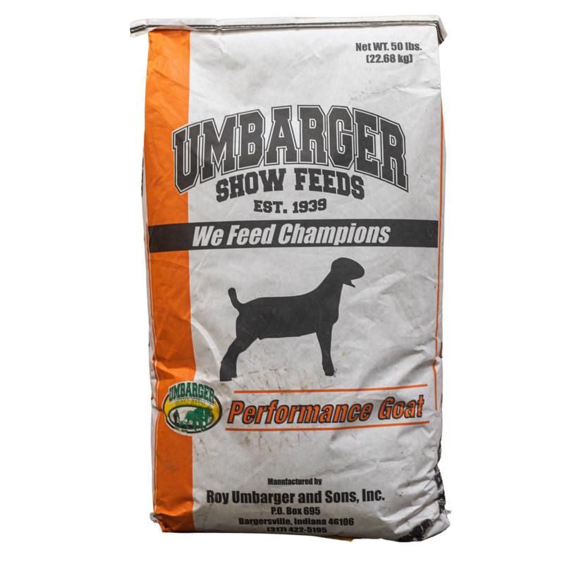 Umbarger Show Feeds Next Level Goat 16% Show Goat Feed