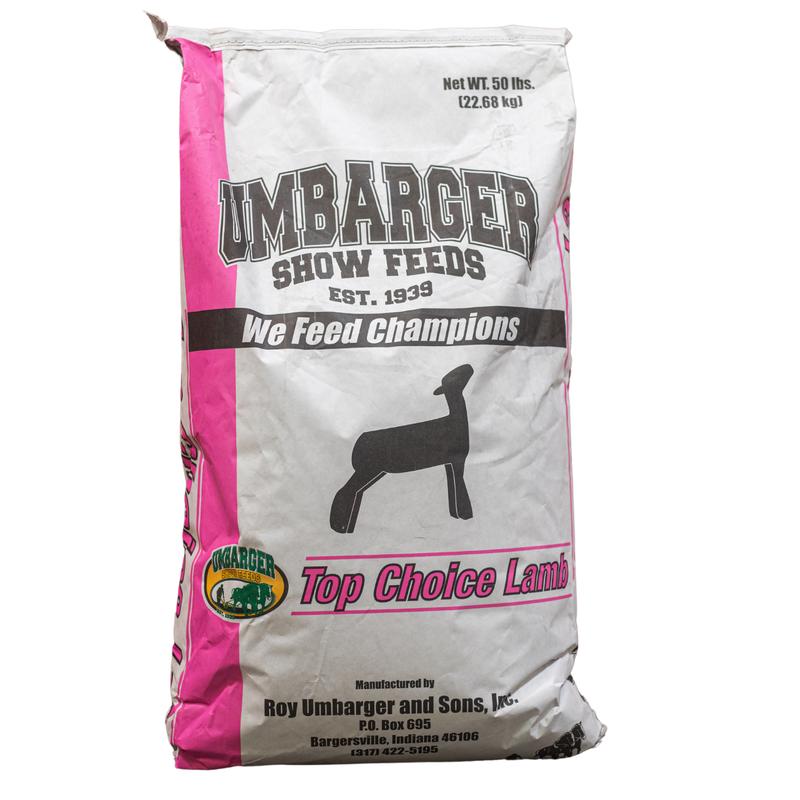 Umbarger Show Feeds Top Choice Lamb 19% Show Lamb Feed